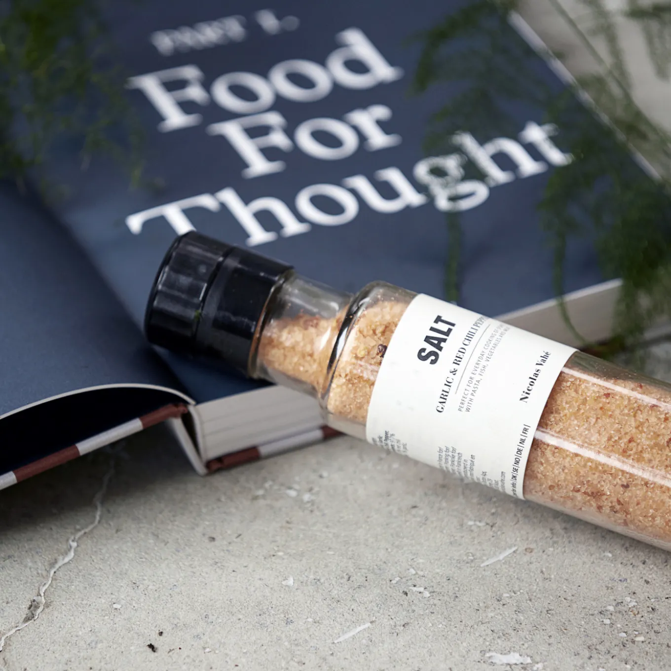 Salz Knoblauch & roter Pfeffer