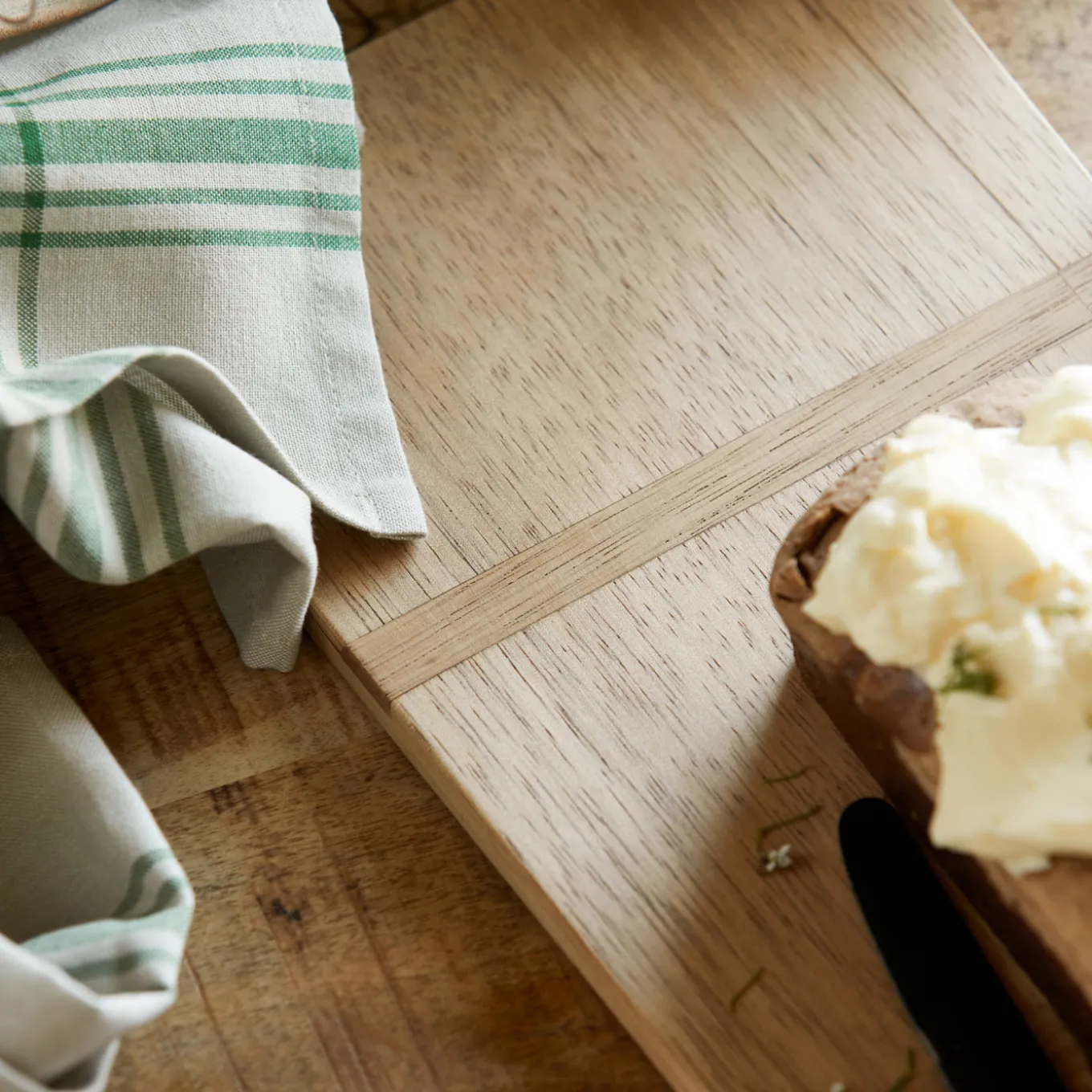 Schneidebrett Walnuss