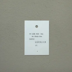 Slowlay Geschenkanhänger