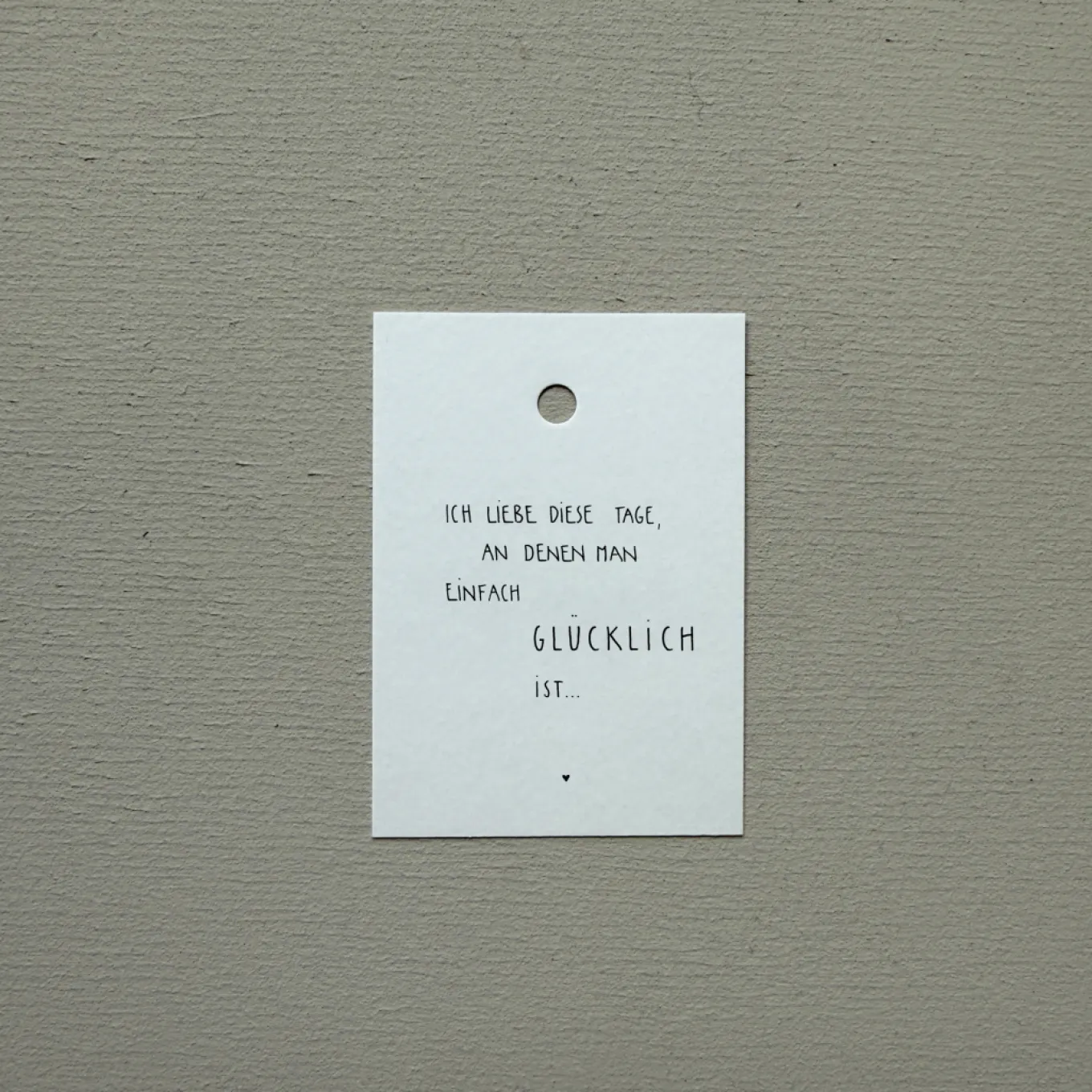 Slowlay Geschenkanhänger