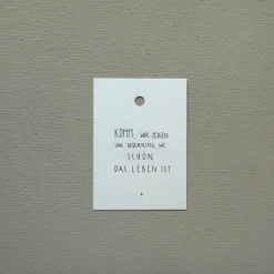 Slowlay Geschenkanhänger