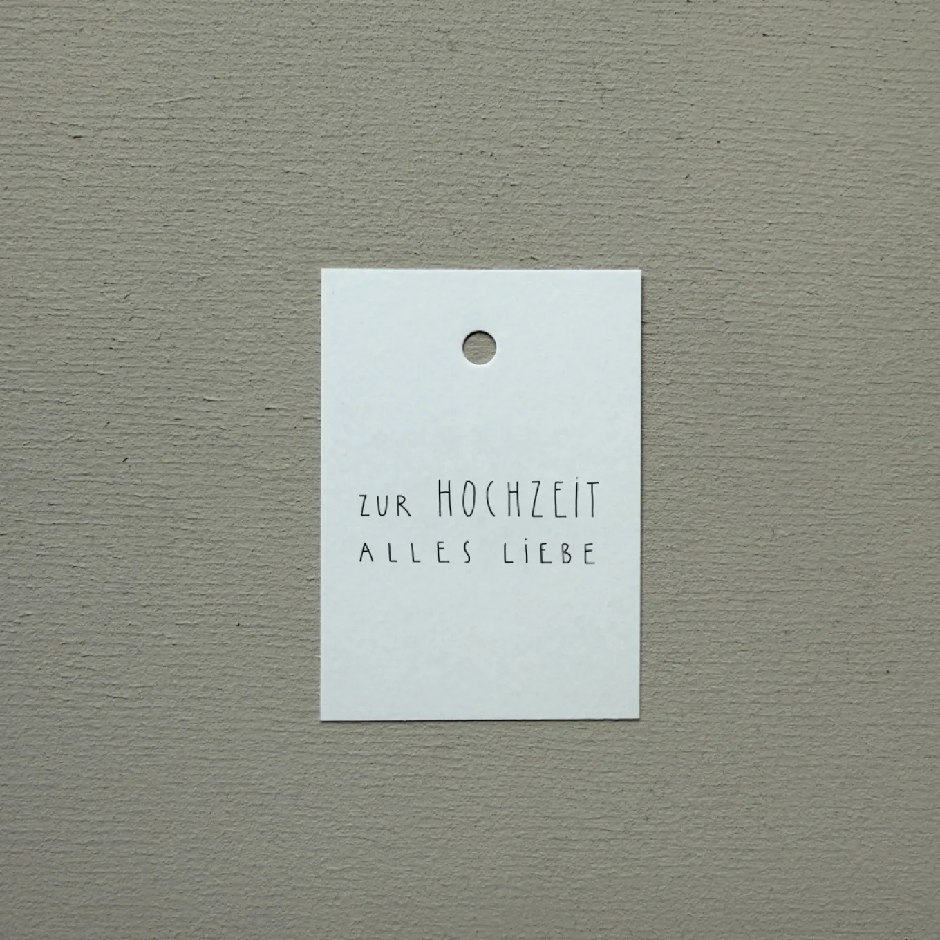 Slowlay Geschenkanhänger