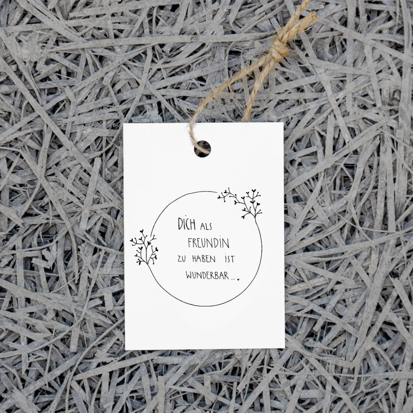 Slowlay Geschenkanhänger