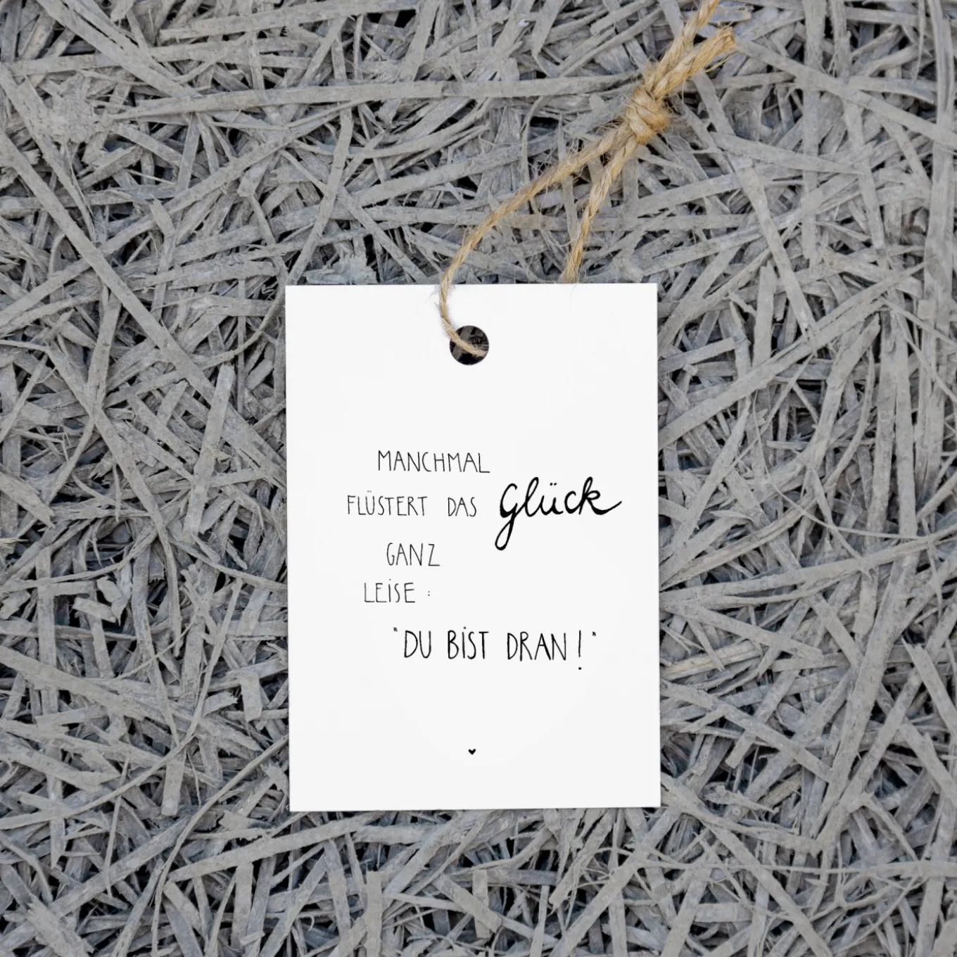 Slowlay Geschenkanhänger