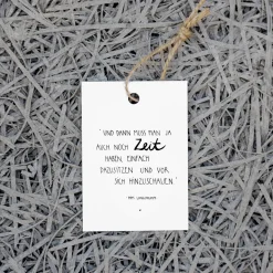 Slowlay Geschenkanhänger