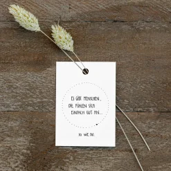 Slowlay Geschenkanhänger