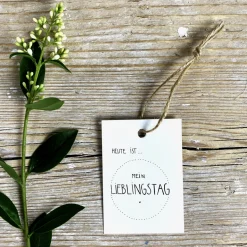 Slowlay Geschenkanhänger