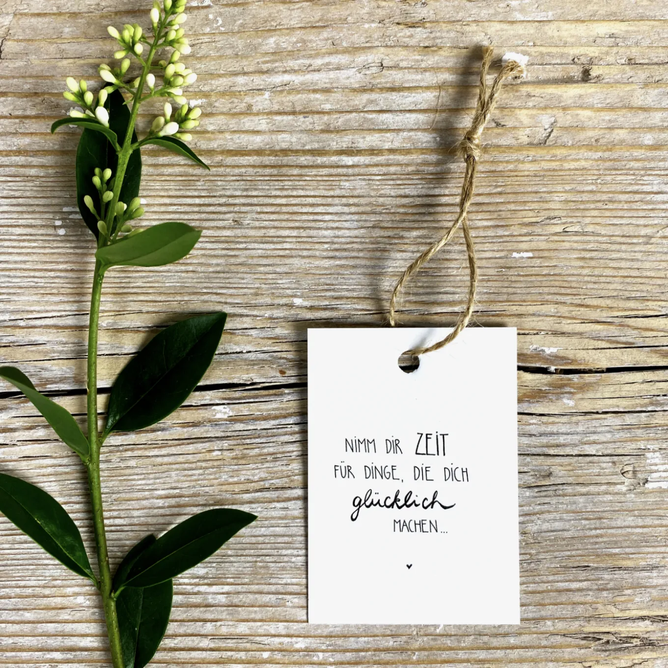 Slowlay Geschenkanhänger