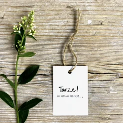 Slowlay Geschenkanhänger