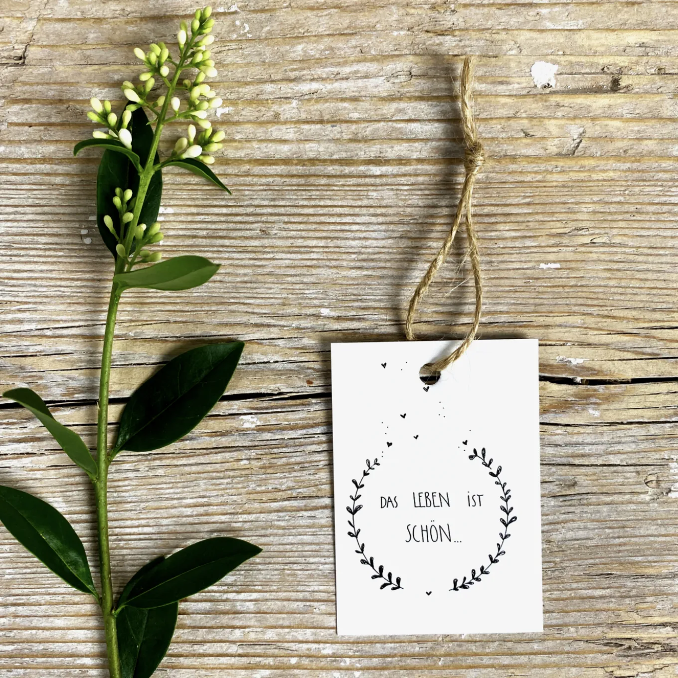 Slowlay Geschenkanhänger