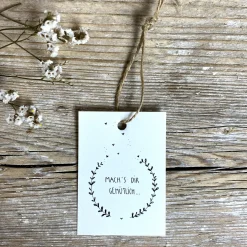 Slowlay Geschenkanhänger