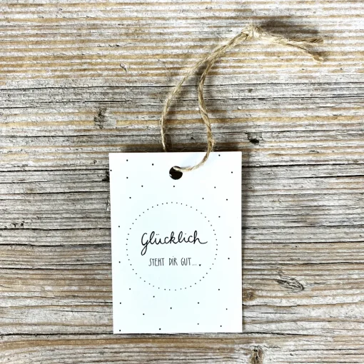 Slowlay Geschenkanhänger