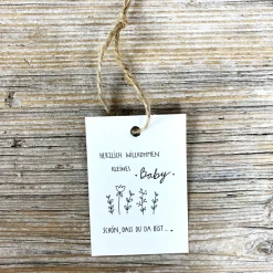 Slowlay Geschenkanhänger