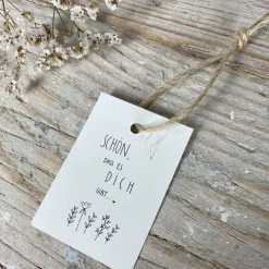 Slowlay Geschenkanhänger