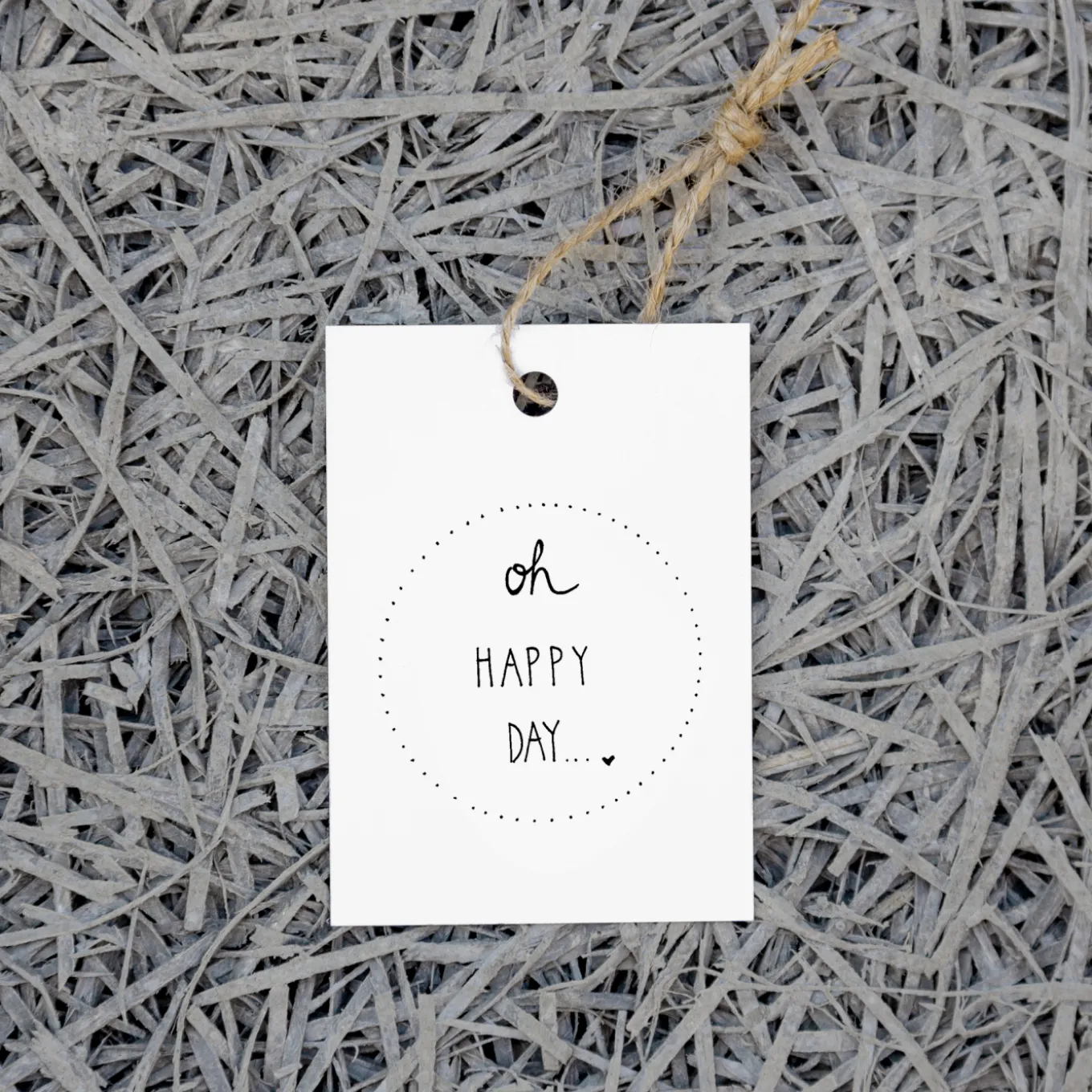 Slowlay Geschenkanhänger oh happy day