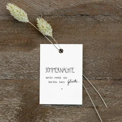 Slowlay Geschenkanhänger Sommernächte