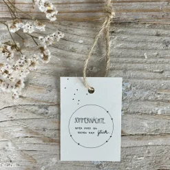 Slowlay Geschenkanhänger Sommernächte