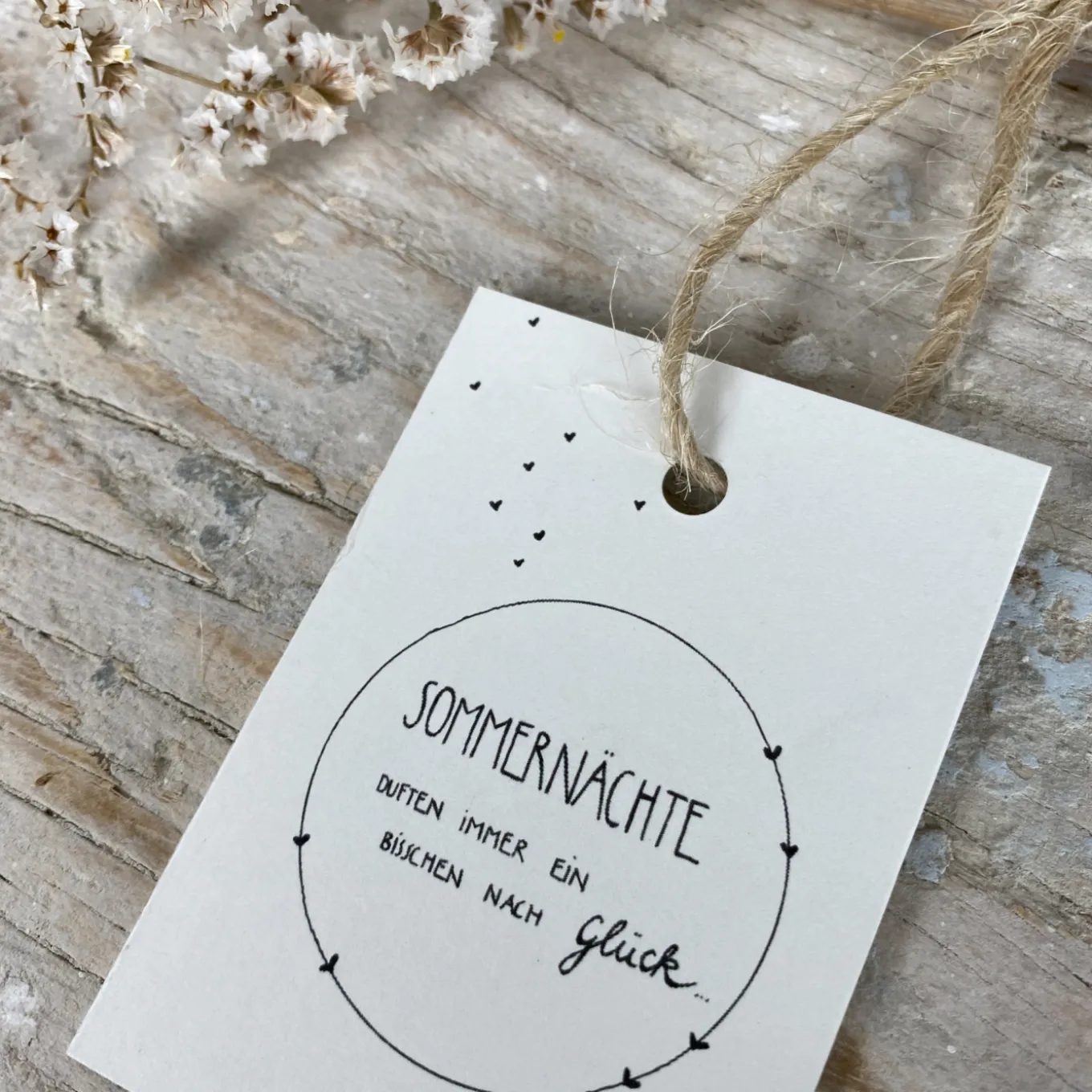 Slowlay Geschenkanhänger Sommernächte