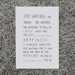 Slowlay Postkarte