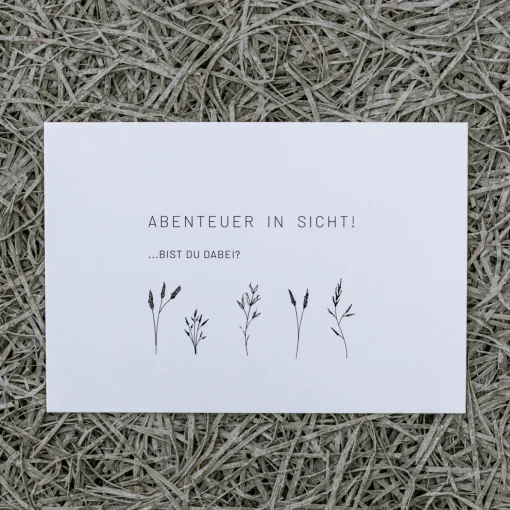 Slowlay Postkarte