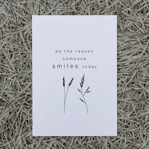 Slowlay Postkarte