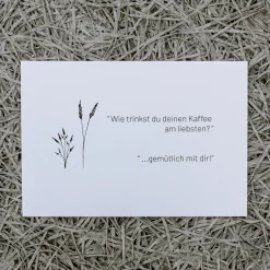 Slowlay Postkarte
