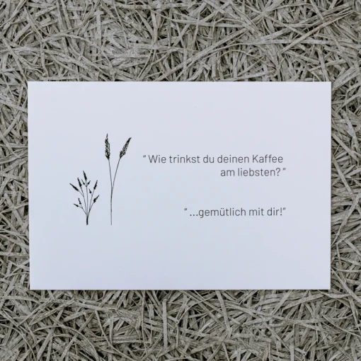 Slowlay Postkarte
