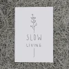 Slowlay Postkarte