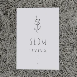 Slowlay Postkarte