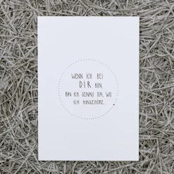 Slowlay Postkarte