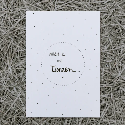 Slowlay Postkarte