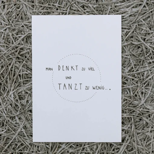 Slowlay Postkarte