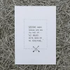 Slowlay Postkarte