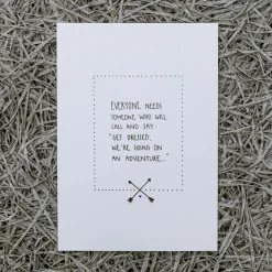 Slowlay Postkarte