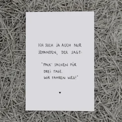 Slowlay Postkarte