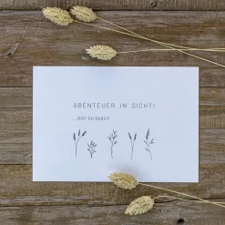 Slowlay Postkarte