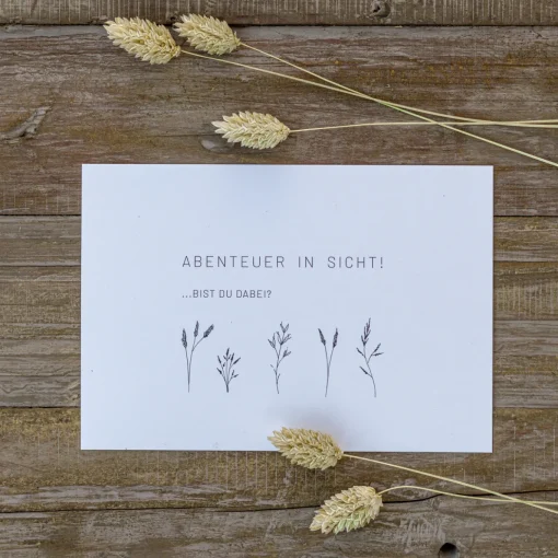 Slowlay Postkarte