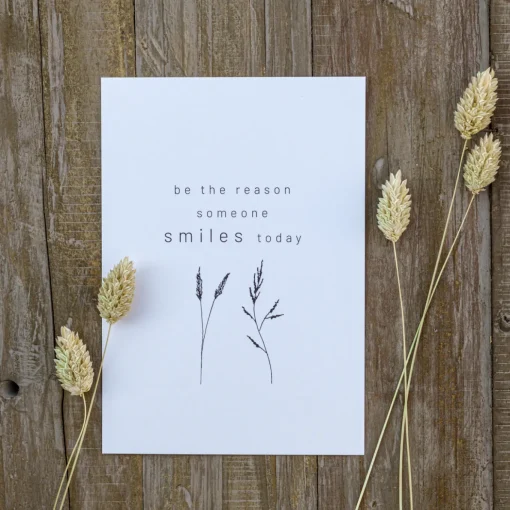 Slowlay Postkarte