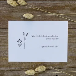Slowlay Postkarte