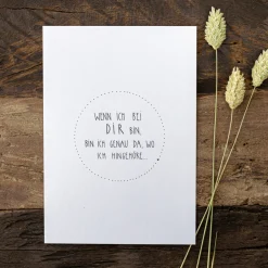 Slowlay Postkarte