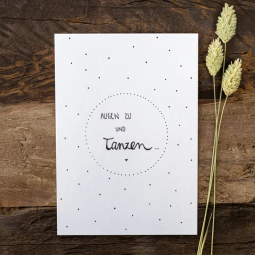 Slowlay Postkarte