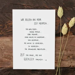 Slowlay Postkarte