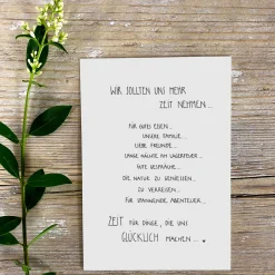 Slowlay Postkarte
