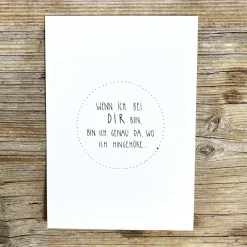 Slowlay Postkarte