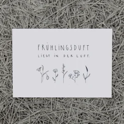 Slowlay Postkarte "Frühlingsduft”