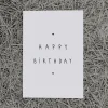Slowlay Postkarte "Happy birthday"