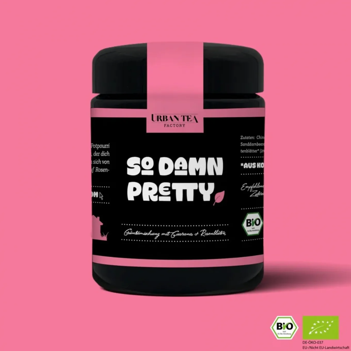 So Damn Pretty - Grünteemischung mit Guarana & Rosenblüten