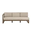 Sofa 3-Sitzer - Teak