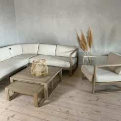 Sofa 3-Sitzer - Teak