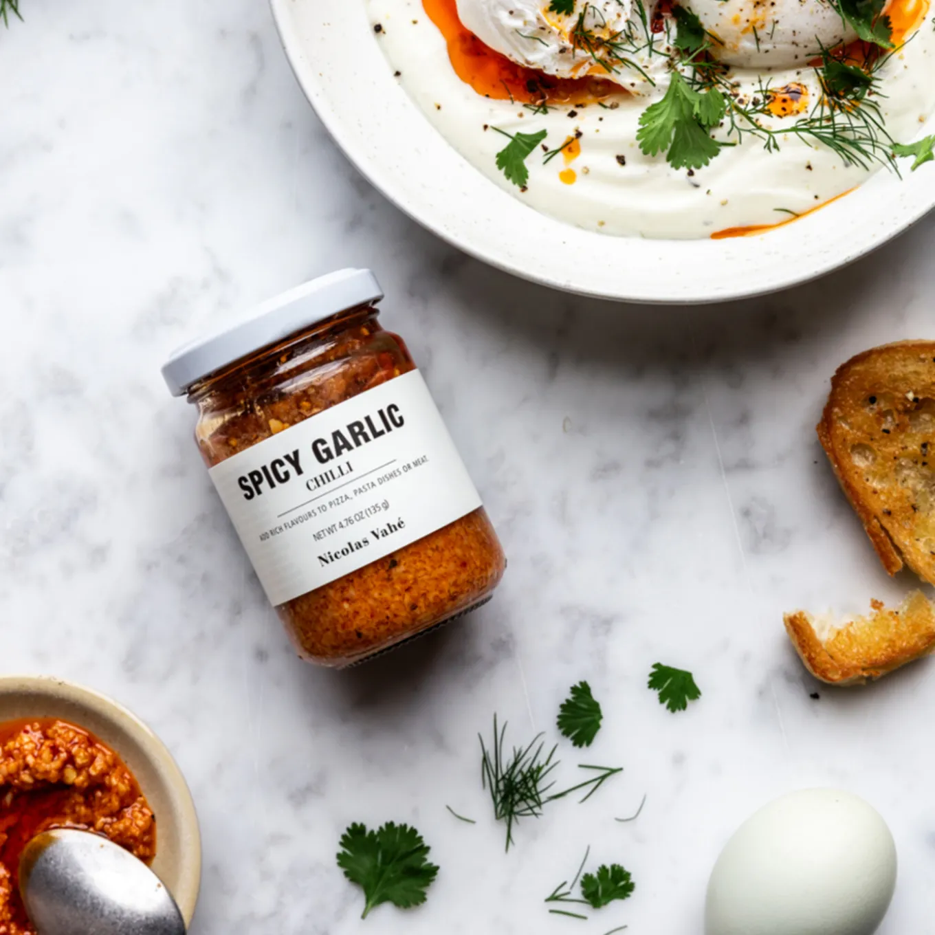 Spicy Garlic, chilli